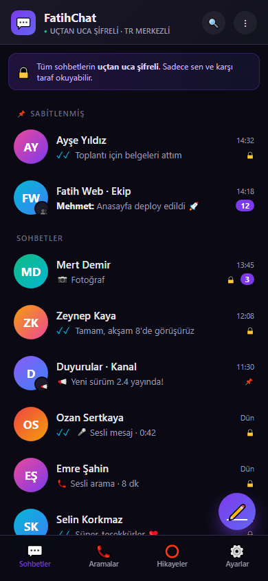 Fatih Web Tasarım Proje Detayı Mobil Görünüm